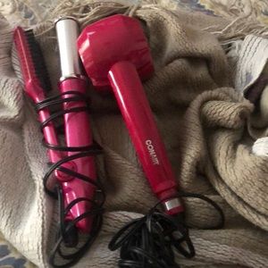 Instyler and curling wand